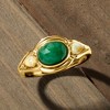 Ross-Simons Opal and 1.50 Carat Emerald Ring in 18kt Gold Over Sterling - 4 of 4