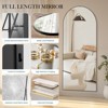 DOMETOUR 71"x26" Full Length Mirror Full Body Floor Mirror Standing Hanging or Leaning Wall, Wall Mirror - 3 of 4
