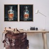 Stupell Industries Abstract Whiskey Decanters 2pc Floating Frame Art Set - 2 of 4