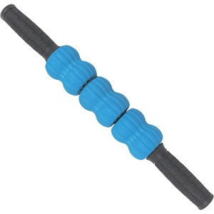 Dr. Scholl's Handheld Massage Stick Roller, Soft Touch Foam with Textured Rollers for Muscle Tension, Injury Recovery & Post-Workout Relief - 1 of 4
