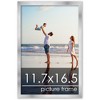 PosterPalooza | 11.7x16.5 Wood Frame with UV Acrylic, 6 Finishes: Black, White, Bronze, Silver, Wood, Brown - 2 of 4
