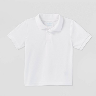Toddler Boys' Short Sleeve Interlock Uniform Polo Shirt - Cat & Jack™