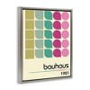 Stupell Industries Bauhaus Midcentury Modern Floating Frame Canvas Art - 2 of 4