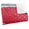 California State University, East Bay Logo Dots Silky Touch Blanket White 50x60 - 3 of 4