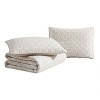 Twin Bahama Fronds Quilt Set Beige - Tommy Bahama: Machine Washable, Leaf Pattern, Includes 1 Sham - 4 of 4