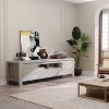 TV Stand with Doors and Cabinet, Farmhouse Entertainment Center - 4 of 4