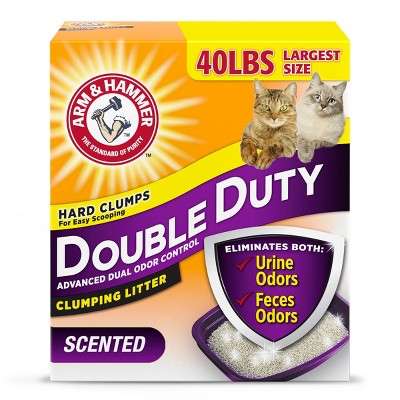 Arm & Hammer Double Duty Clumping Cat Litter - 40lbs