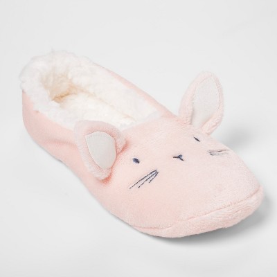 pink bunny slippers target