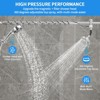 Dual Shower Head System – Tandem Shower with Handheld Filter & 7 Spray Settings for Couples (1-Piece, High Pressure) - 4 of 4