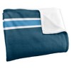 College Of Coastal Georgia Primary Logo Silky Touch Blanket White 50x60 - 3 of 4