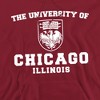 University of Chicago Official Circle Logo Adult Pull-Over Hoodie - 2 of 4