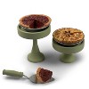 The Queen's Treasures 18" Doll Food, Apple & Pecan Pies, Pans, and 2 Cake Stands - 2 of 4