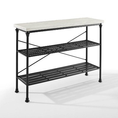 Madeleine Console Matte Black - Crosley