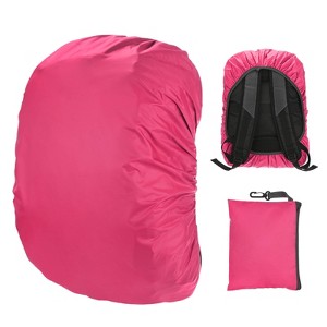 Unique Bargains Waterproof Backpack Rain Cover with A Carry Pouch for Hiking/Biking 1 Pc - 1 of 4