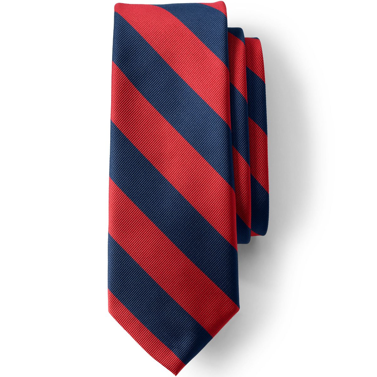 Lands' End School Uniform Kids Stripe To Be Tied Tie - thumbnail 8