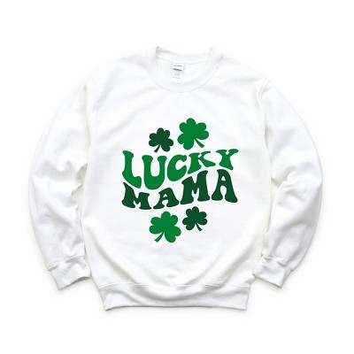 Simply Sage Market Women's Graphic Sweatshirt Lucky  Mama Clovers