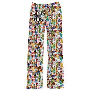 Collections Etc Beers Of America Lounge Pants - 1 of 4