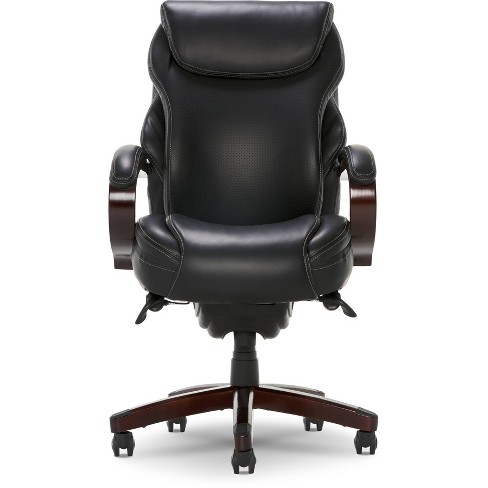 High back best sale leather executive chair