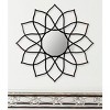 Flower Mirror - 36" x 36" - MIR4010 - Black - Safavieh - 3 of 4