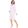 Casual Nights Women's Printed Long Sleeve Nightgown - 3 of 3