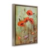 Stupell Industries Rustic Red Poppies Floating Frame Canvas Art - 2 of 4