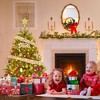 GustoWave Artificial Christmas Tree,Green Artificial Xmas Tree,Full Branch Tips& Foldable Stand, Party Decoration for Xmas Holiday - 2 of 4