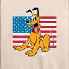 Women's - Disney - Americana Lightweight French Terry Wide Neck Long Sleeve Shirt - 2 of 4