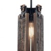 Ridgewood 14.25" 1 Light Mini Pendant in Textured Black - 2 of 4