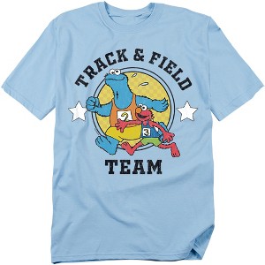 Men's Sesame Street Elmo Track  Field T-Shirt - 1 of 4