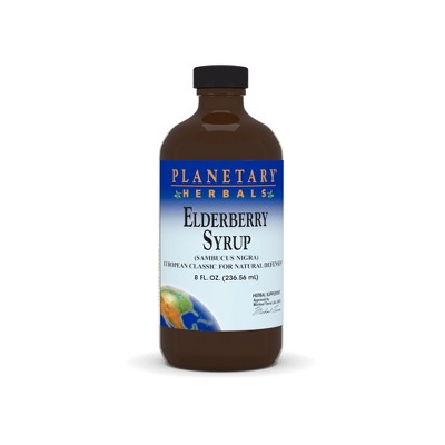 Elderberry Syrup by Planetary Herbals  -  8 oz Liquid