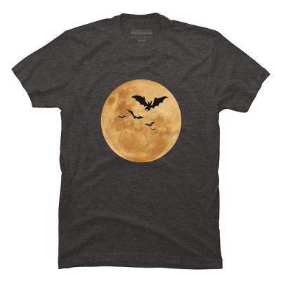 Men's Design By Humans Halloween - Moon By MonkeyStore T-Shirt