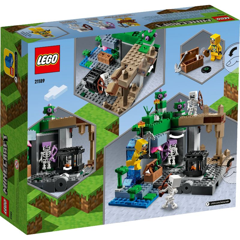 LEGO Minecraft The Skeleton Dungeon, Buildable Toy 21189, 5 of 8