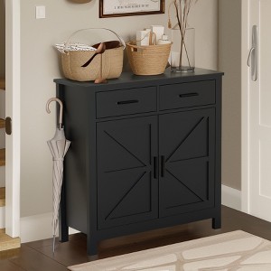 Bella Depot Farmhouse Buffet Cabinet with Storage, Coffee Bar with 2 Drawers and 2 Doors - 1 of 4