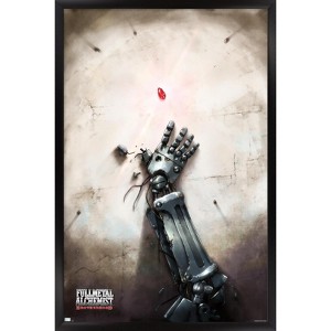 Trends International Fullmetal Alchemist: Brotherhood - Key Art 4 Framed Wall Poster Prints - 1 of 4