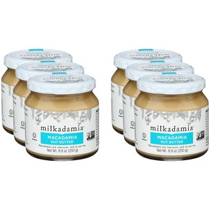 Milkadamia Macadamia Nut Butter - Case of 6 - 8.8 oz - 1 of 2