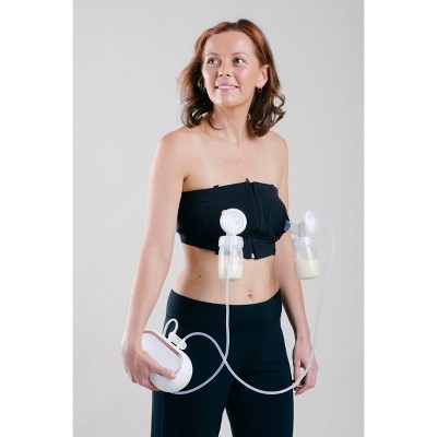 Hands Free Pumping Bra, Adjustable Breast-Pumps Holding and Zipper