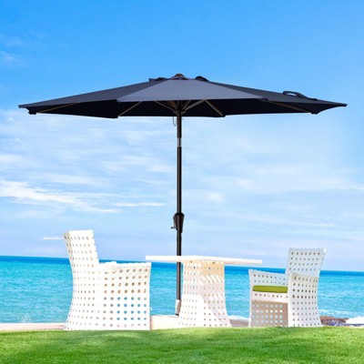 HYLEORY Germar Market Umbrella, Size: 90" H x 120" W x 120" D