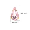 Unique Bargains Glass Craft Embellishments Flat Back Four Claws Teardrop Gems 20 Pcs - 2 of 4