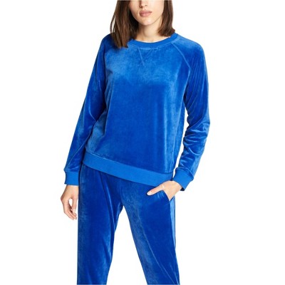 Sanctuary Clothing Womens Velour Sweatshirt