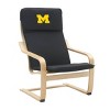 NCAA University of Michigan Bentwood Accent Chair - 2 of 4