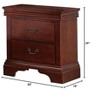 NicBex 15 inch Wide Nightstand with 2 Drawers,Modern Side Table with Hanging Pull,Bedside Table for Bedroom,Living Room - 3 of 4