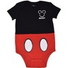 Disney Mickey Mouse Lion King Winnie the Pooh Pixar Toy Story Finding Nemo Baby 5 Pack Bodysuits Newborn to Infant - 2 of 4