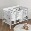 Sweet Jojo Designs Boy BreathableBaby Breathable Mesh Crib Liner Construction Truck Green Blue White - 2 of 4