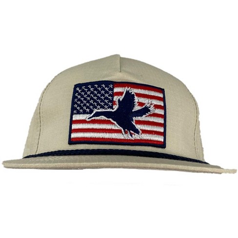 Casquette snapback homme Burlebo blanc cassé Burlebo drapeau