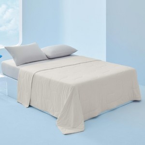 Cooling Blankets for Hot Sleepers Summer Blanket Cold and Lightweight Gift for Night Sweats Ice Cooled Breathable Comforter for Bed - 1 of 4