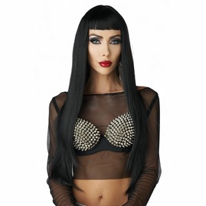 California Costumes Trad-Goth Straight Adult Wig - 1 of 4