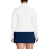 Lands' End Women's Long Sleeve Rash Guard Cover-up UPF 50 - 2 of 4