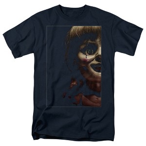 Annabelle Doll Tear Adult T-Shirt - 1 of 4