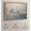 Art Remedy Two birds and a blossom branch Rustic Chic Farmhouse Wall Art Framed - 3 of 4
