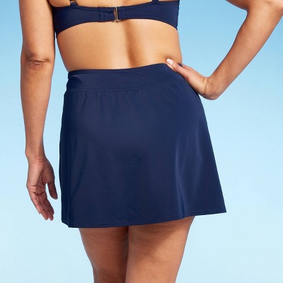 Lands' End Women's Board Shorts Swimwear Tummy Control Swim Skirt - Picture 11 of 13